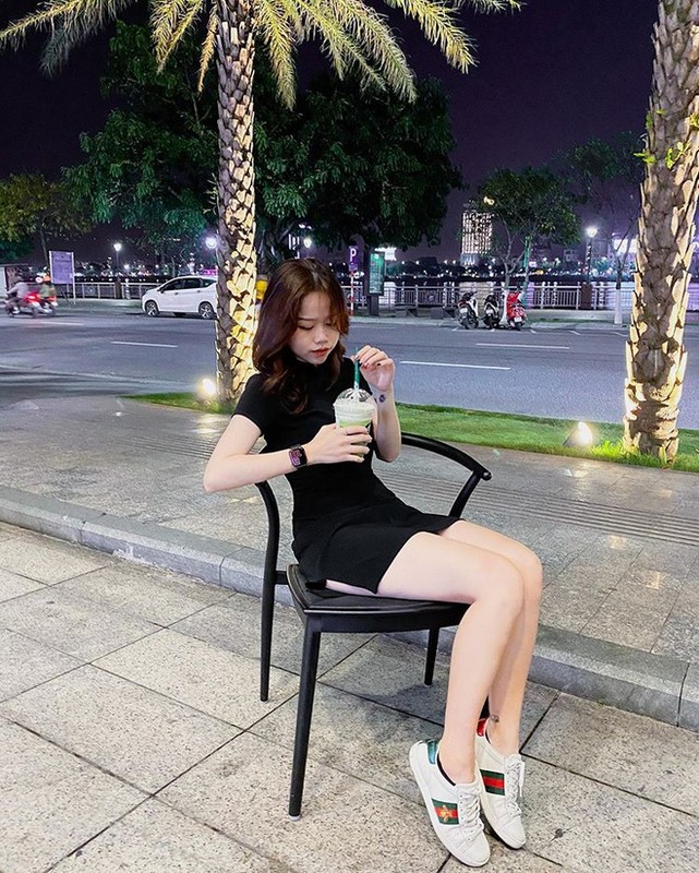 Huynh Anh, ban gai moi Quang Hai co gu thoi trang cuc sanh dieu-Hinh-6