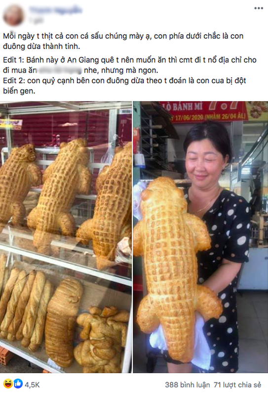 “Giai ma” mon banh mi ca sau khong lo gay sot mang xa hoi