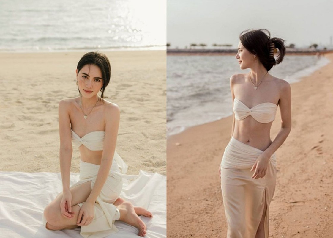 “Ma nu” Thai Davika Hoorne va bi quyet khoe vong eo nhu Ngoc Trinh-Hinh-3