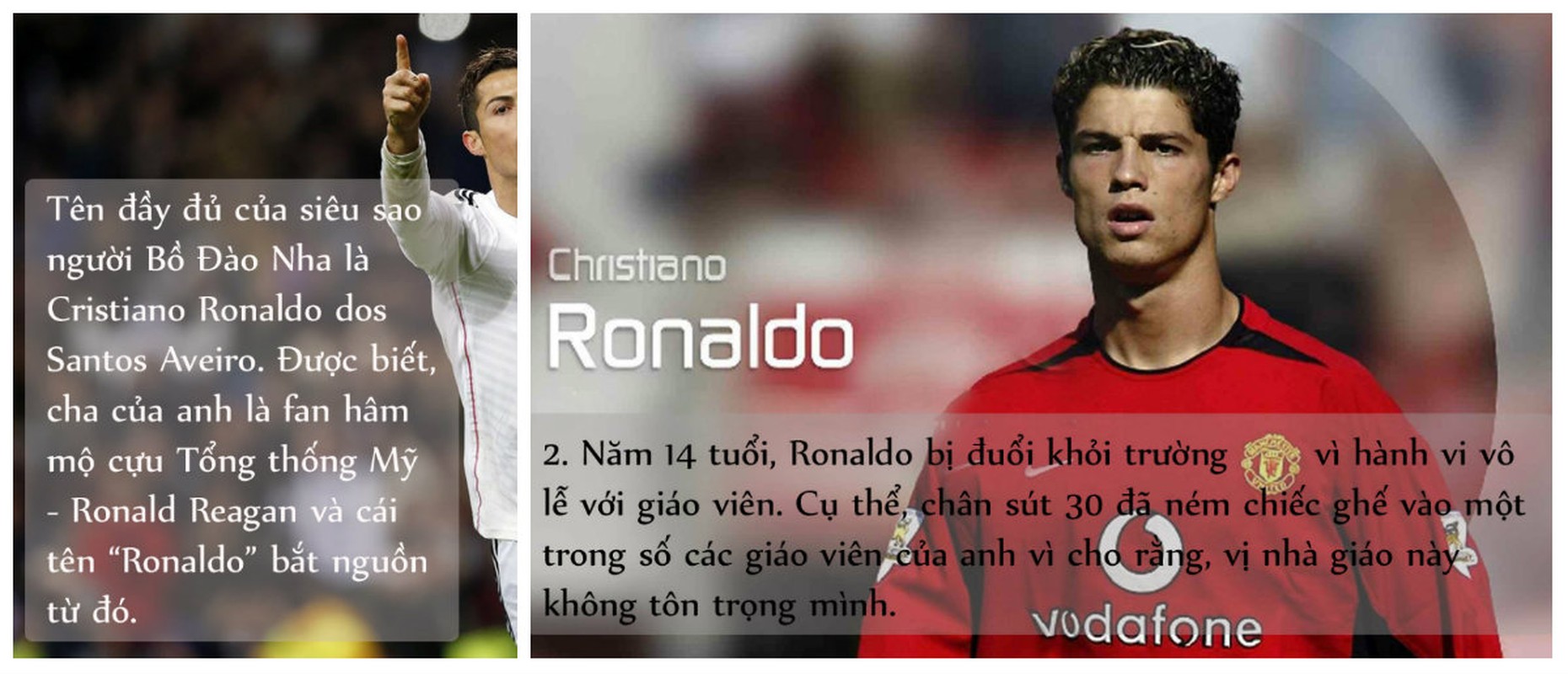 He lo 29 dieu it biet ve Cristiano Ronaldo