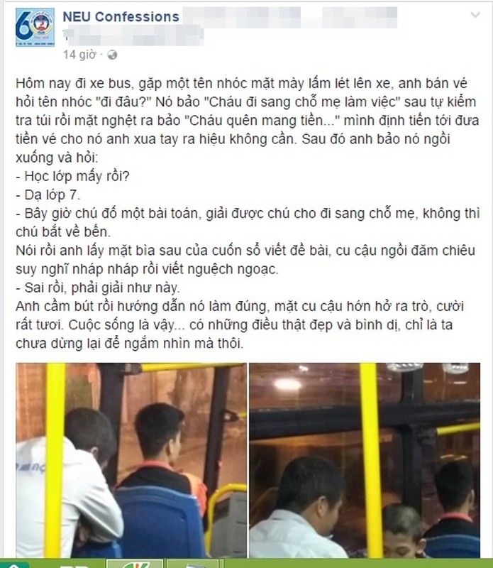 Bai toan cua phu xe bus va cau chuyen am tinh nguoi