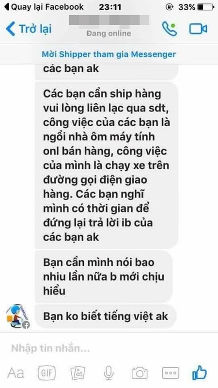 Do khoc do cuoi doc tin nhan giua shipper va khach hang-Hinh-5