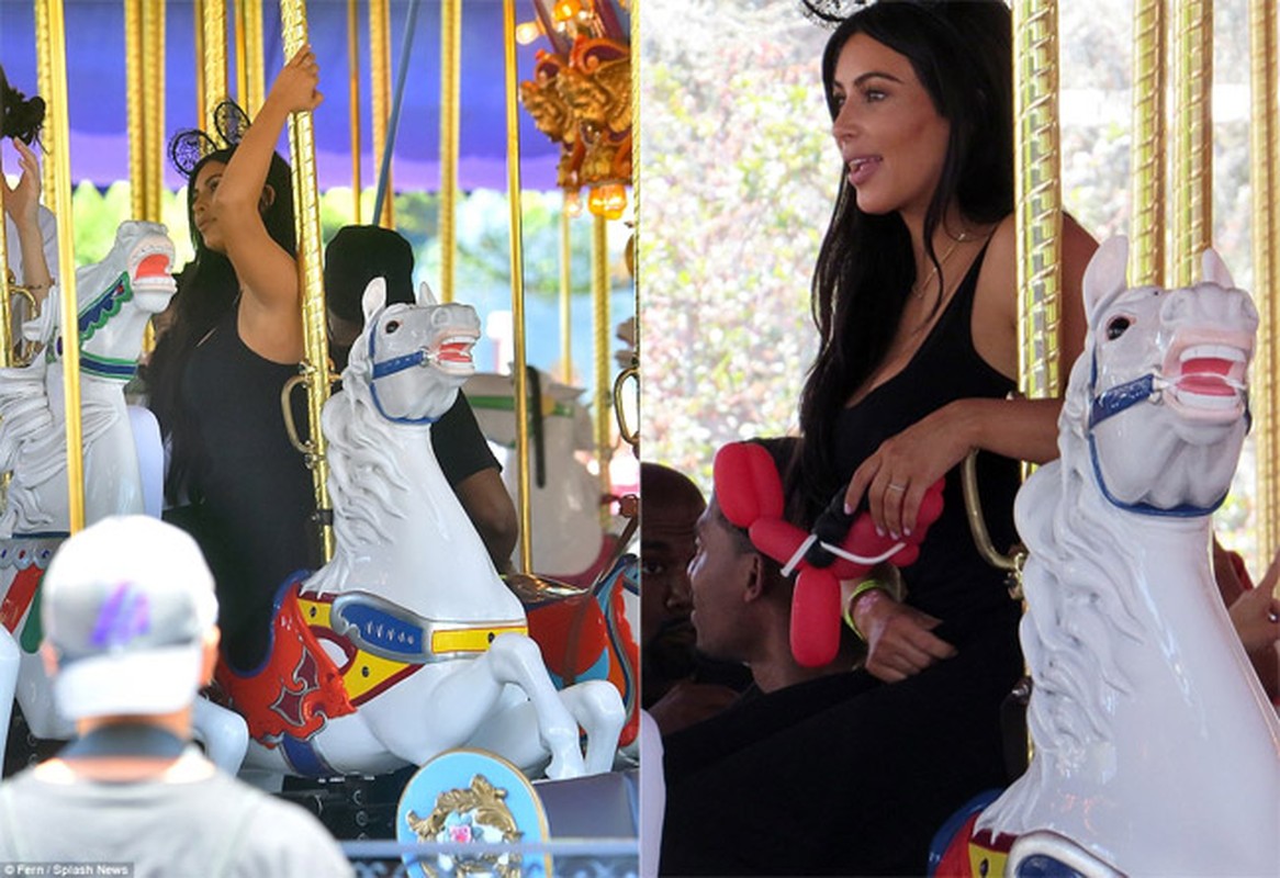 Kim Kardashian to chuc sinh nhat hoanh trang cho con gai-Hinh-2