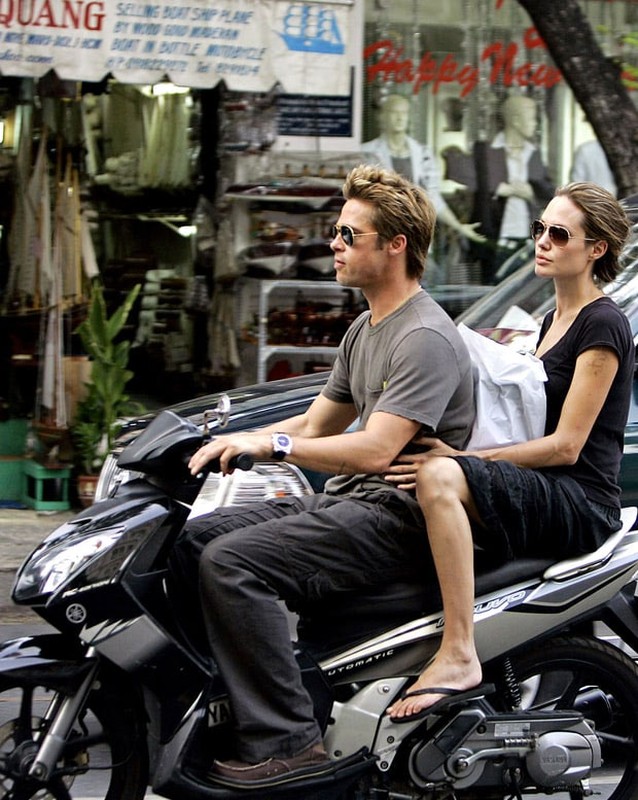 Khoanh khac dang nho cua Brad Pitt Angelina Jolie trong 12 nam-Hinh-4