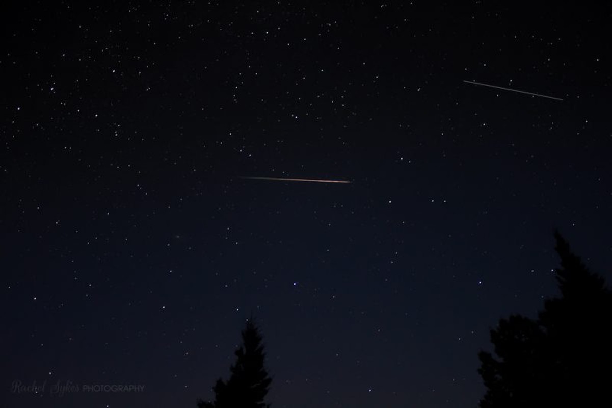 Nhung hinh anh dau tien ve tran mua sao bang Perseids 2017