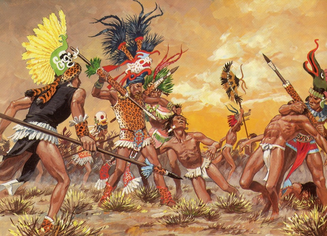 Chien binh Aztec thien chien trai qua huan luyen “dia nguc” nao?
