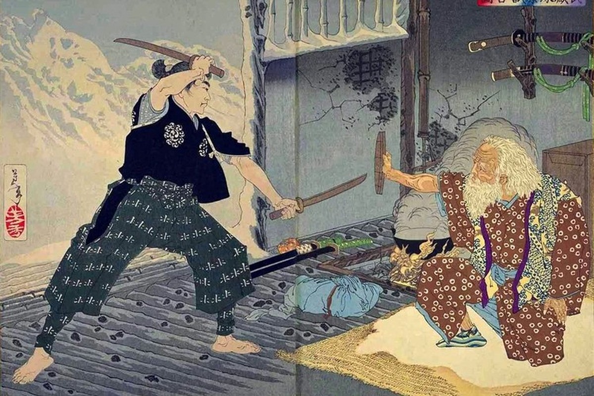 Phat hai cach Samurai Nhat Ban kiem tra do sac ben cua kiem-Hinh-2