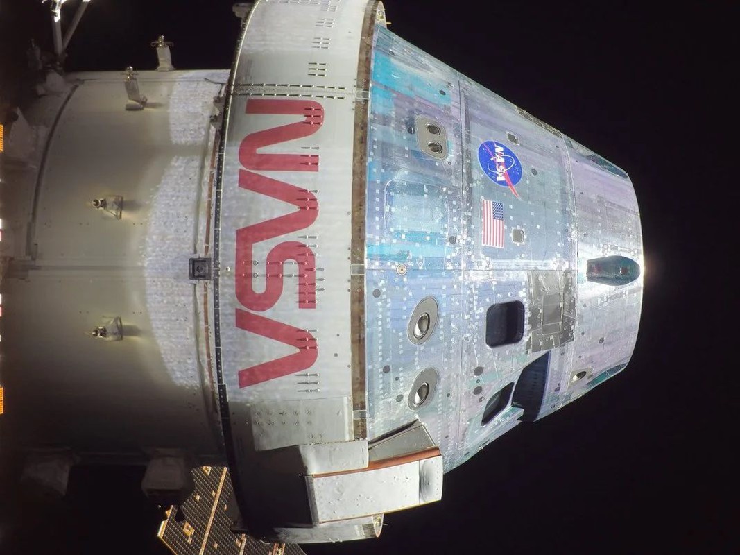 Tau cua NASA quay hinh Trai dat cuc net khi o gan Mat trang-Hinh-5
