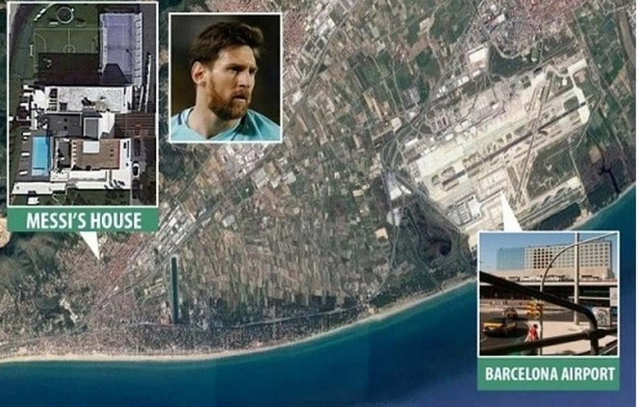 Bat ngo ly do khong may bay nao duoc bay qua nha cua Lionel Messi-Hinh-9