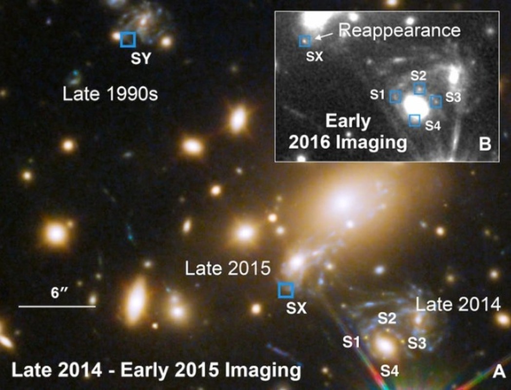 Kinh vien vong Khong gian Hubble phat hien ngoi sao “chet” 5 lan-Hinh-2