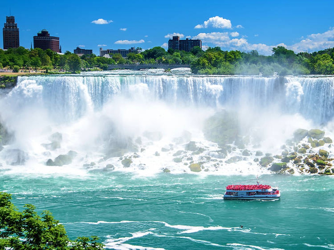 Vi sao thac Niagara nam tren bien gioi My - Canada tung can nuoc?