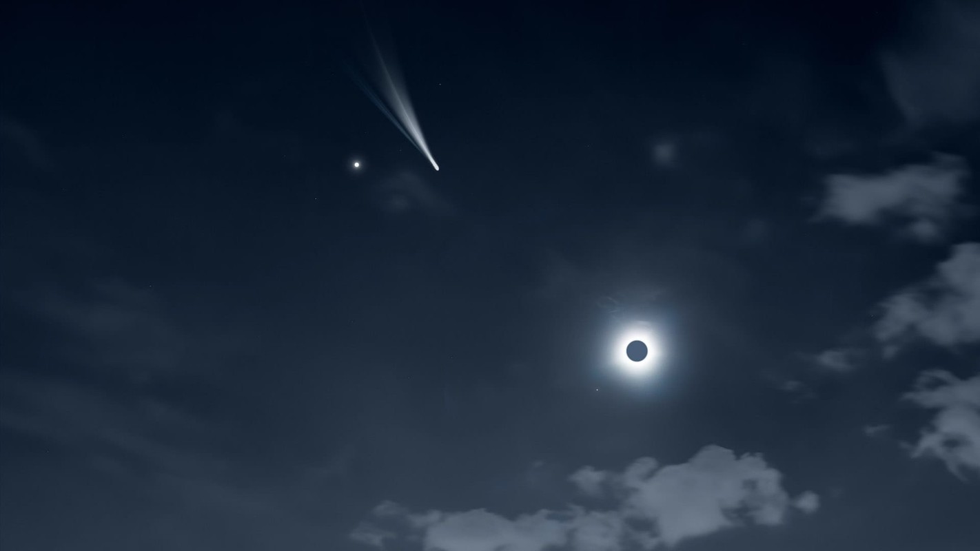View - 	Người yêu thiên văn ngắm sao chổi Quỷ gần Mặt trời nhất vào 21 4