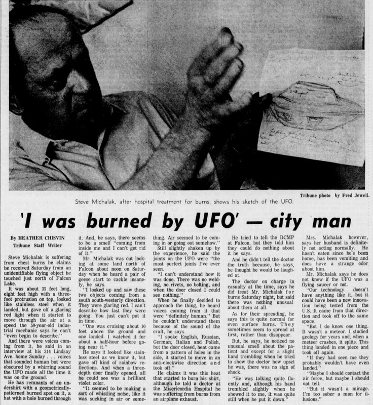 View - 	Bí ẩn cuộc chạm trán với UFO khiến người đàn ông bị bỏng