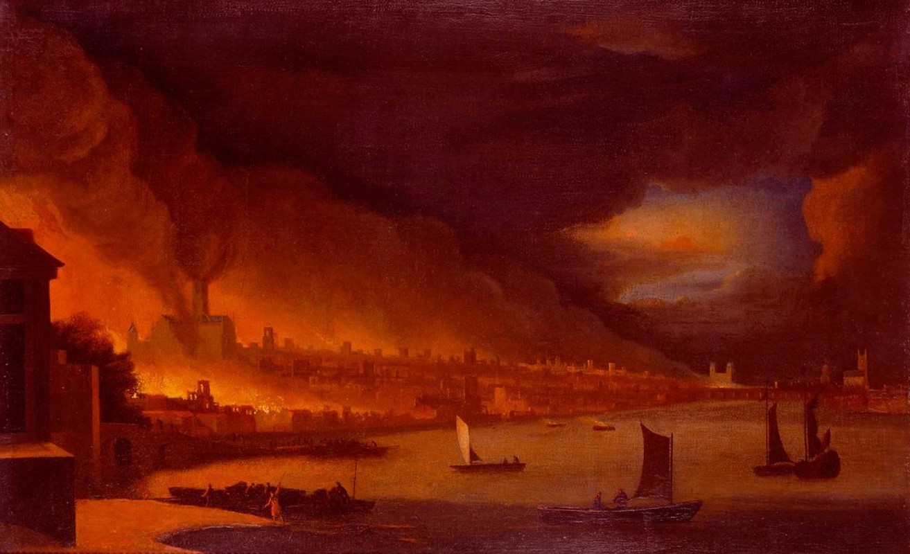 View - 	Thảm khốc trận đ​ại hỏa hoạn thiêu rụi thủ đô London 