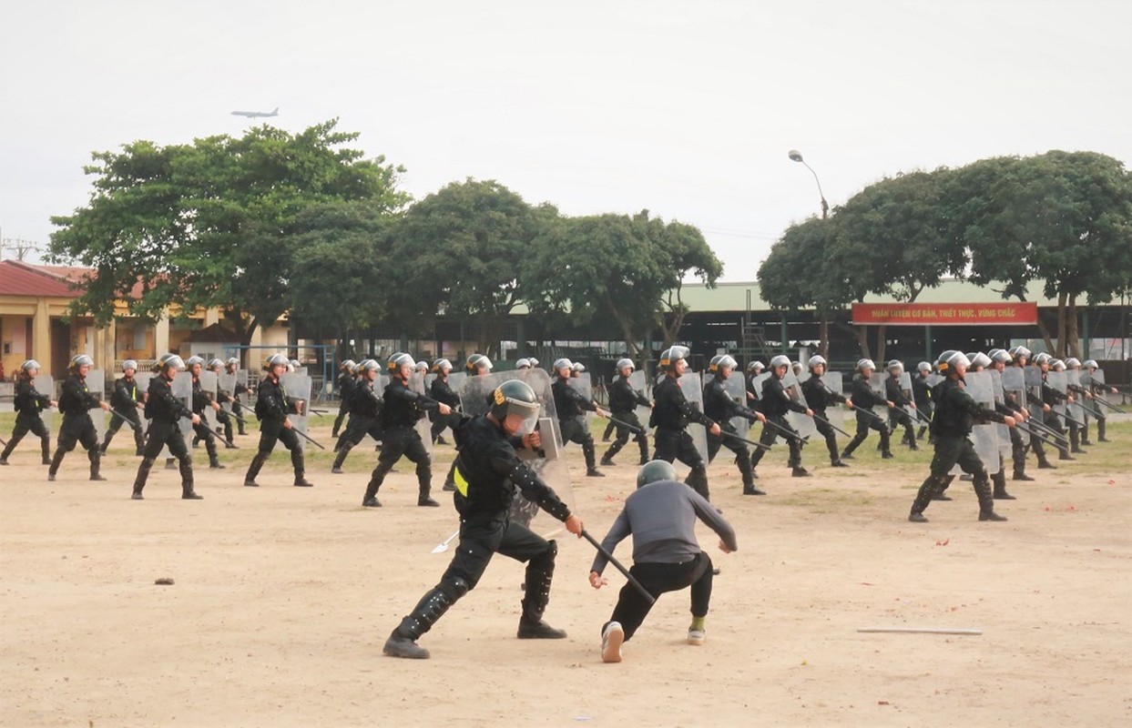 Bo Tu lenh CSCD thuc binh bao dam ANTT bau cu DBQH khoa XV-Hinh-7