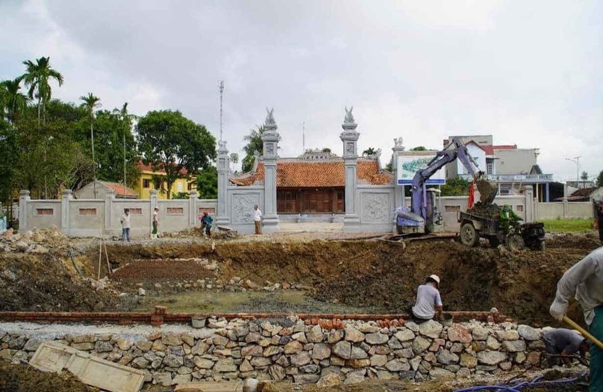 Thanh Hoa: Can canh gieng co o den tho Le Van Huu bi pha bo-Hinh-2