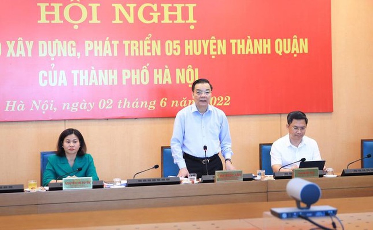 “Soi” tien do cua 5 huyen phat trien thanh quan o Ha Noi