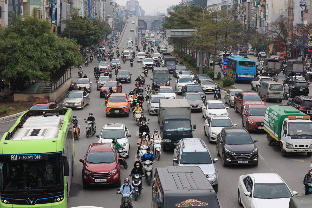 Giao thong Ha Noi un u nhung ngay giap Tet-Hinh-10