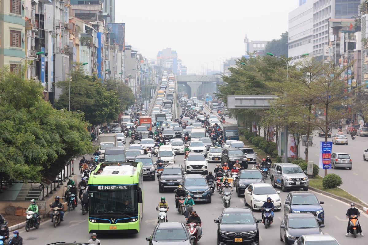 Giao thong Ha Noi un u nhung ngay giap Tet-Hinh-15