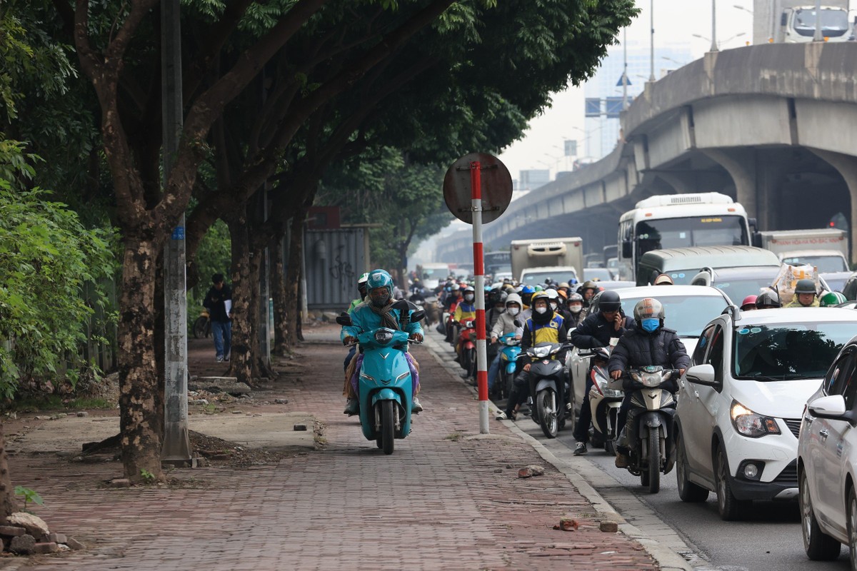 Giao thong Ha Noi un u nhung ngay giap Tet-Hinh-3