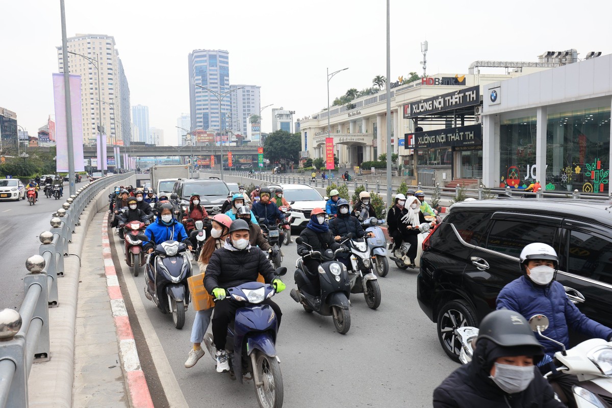 Giao thong Ha Noi un u nhung ngay giap Tet-Hinh-5