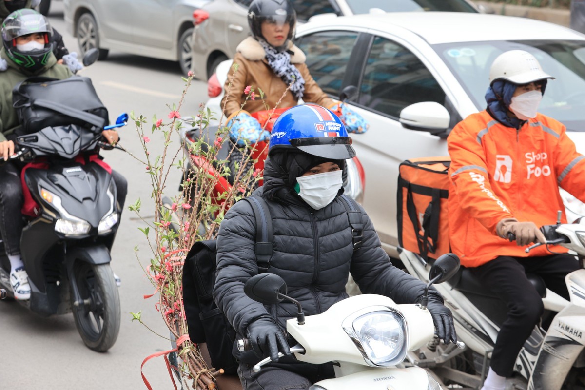 Giao thong Ha Noi un u nhung ngay giap Tet-Hinh-8