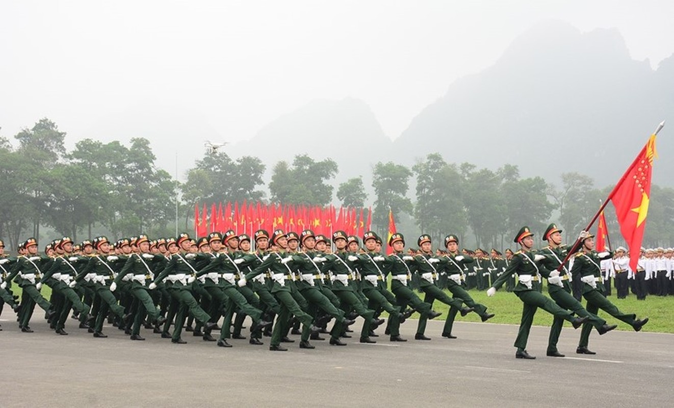 View - 	Mãn nhãn buổi hợp luyện diễu binh 70 năm Chiến thắng Điện Biên