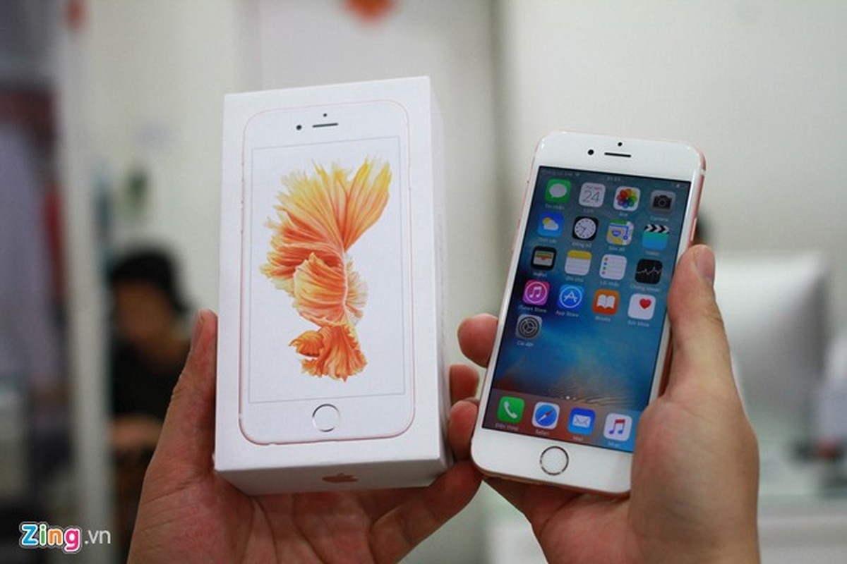 Soi gia iPhone 6S vang hong dau tien tai Viet Nam-Hinh-3