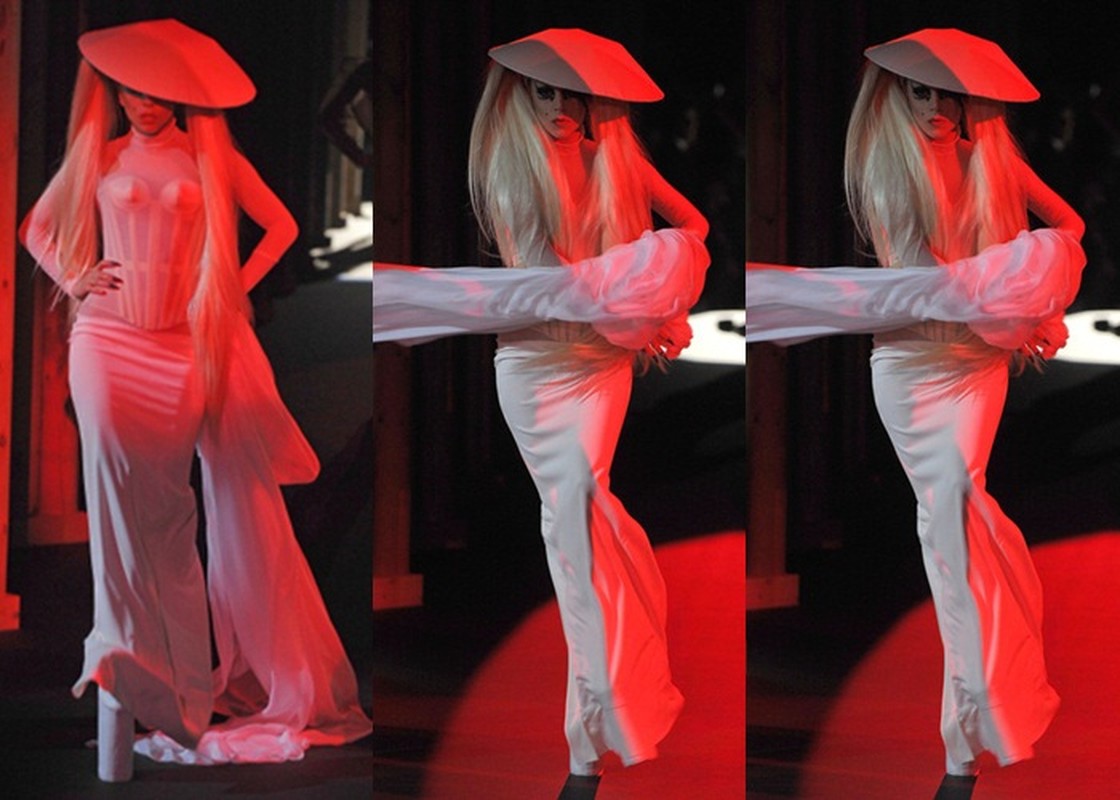 15 bo trang phuc khong giong ai cua Lady Gaga