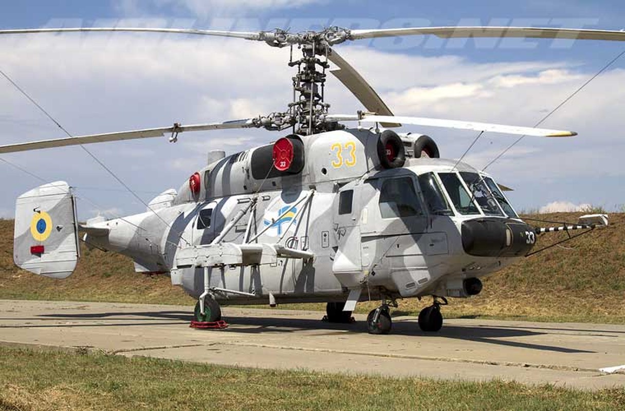 Suc manh dang so cua truc thang Ka-29 Khong quan Hai quan Ukraine