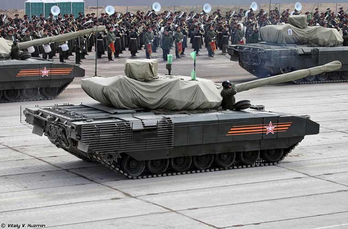 Anh dep sieu xe tang T-14 Armata Quan doi Nga-Hinh-3