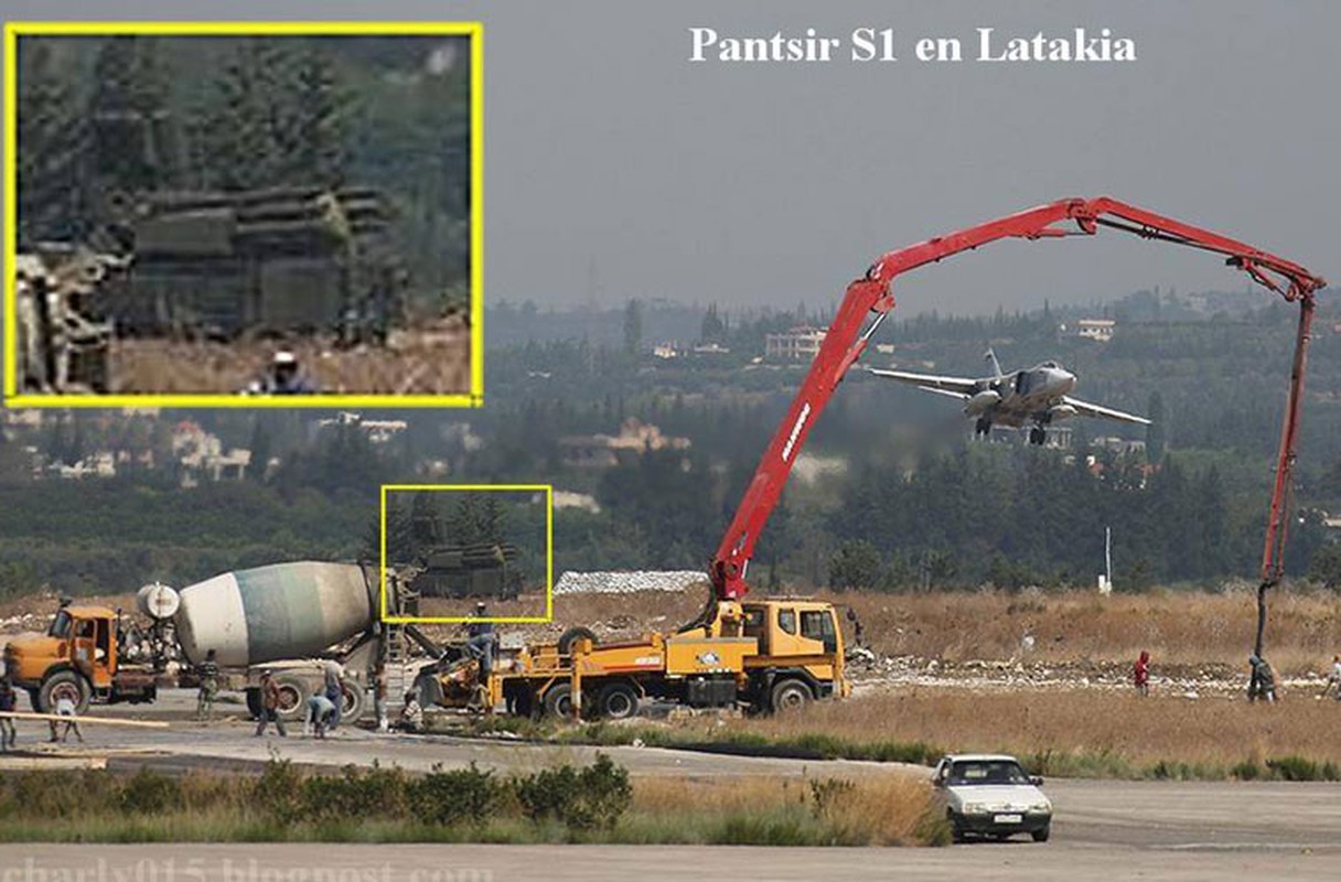 “Sat thu” Pantsir-S1 lam gi tai san bay o Latakia, Syria?
