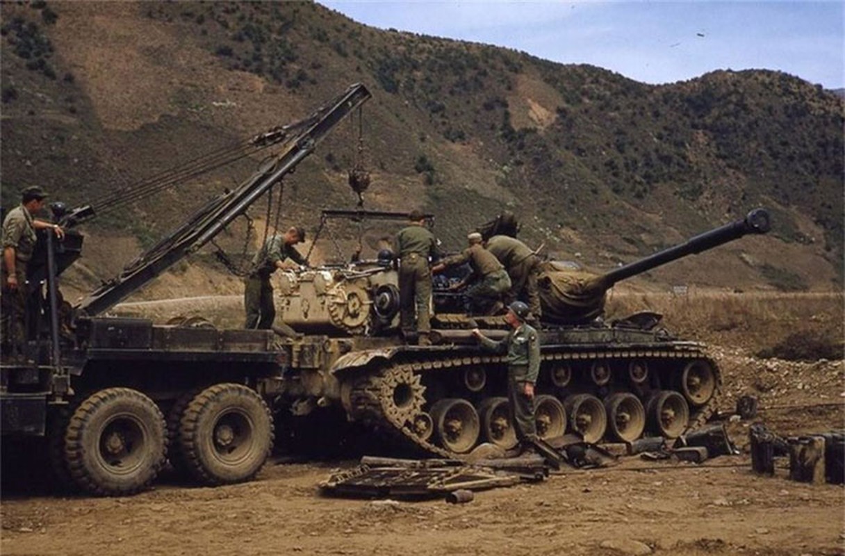 Anh mau hiem tang M46 Patton trong CT Trieu Tien-Hinh-2