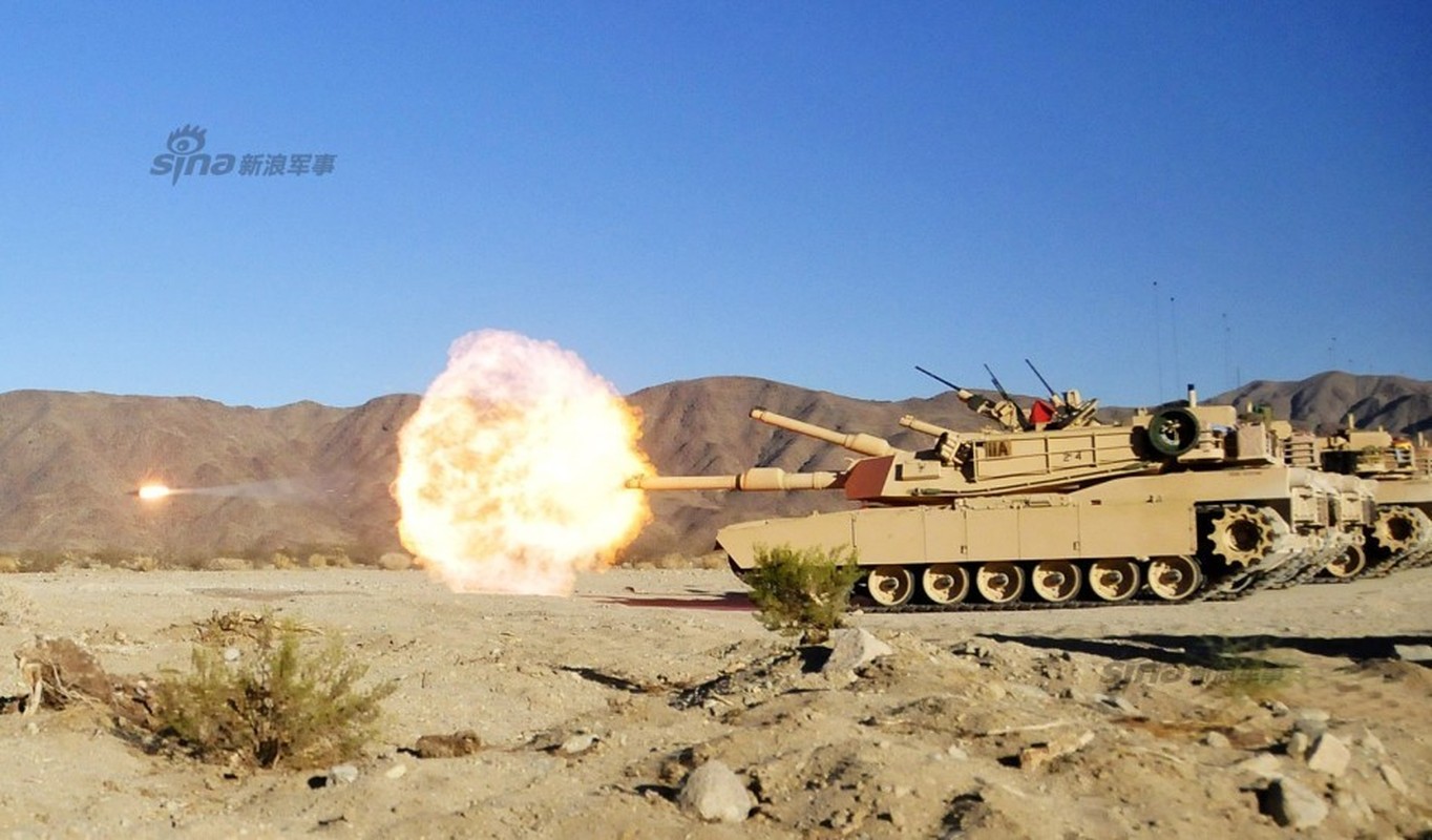 Khoanh khac uy dung xe tang M1A1 Abrams My khai hoa-Hinh-10
