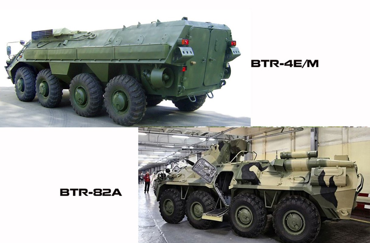 BTR-4E/M Ukraine se “lam co” BTR-82A Nga neu doi dau?-Hinh-7