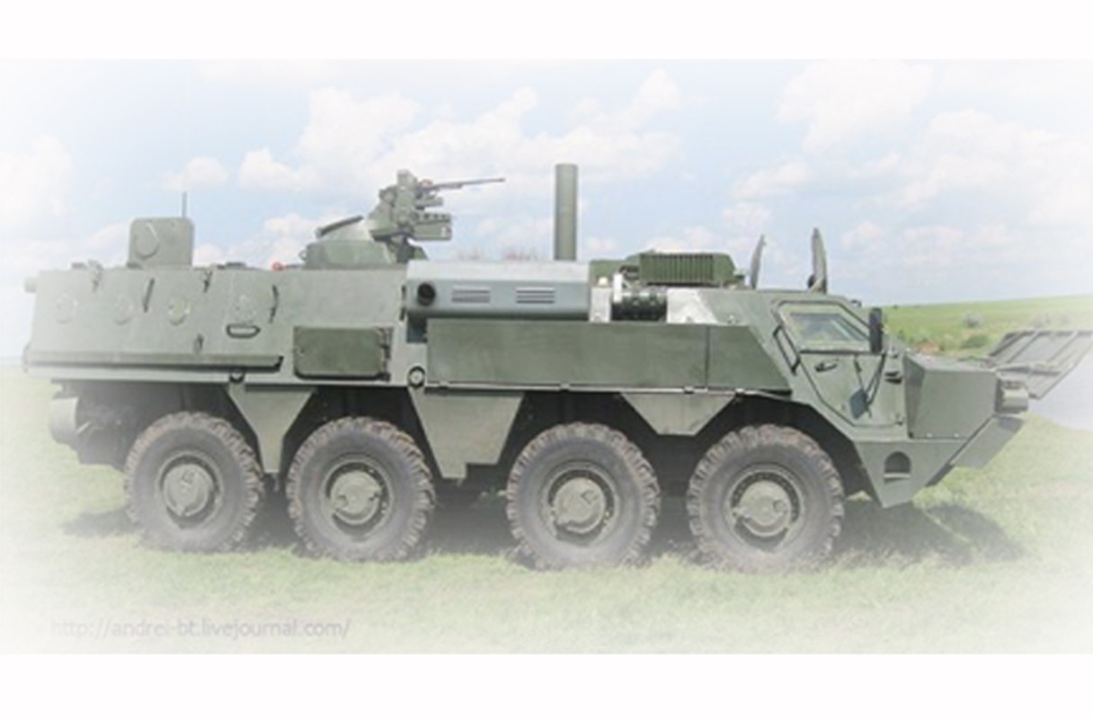 BTR-4E/M Ukraine se “lam co” BTR-82A Nga neu doi dau?-Hinh-8