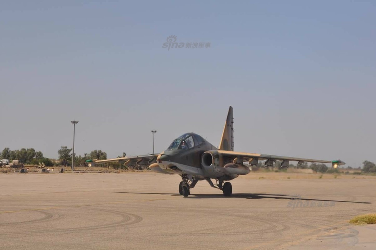 Bi an may bay cuong kich Su-25 Iran khong phu hieu