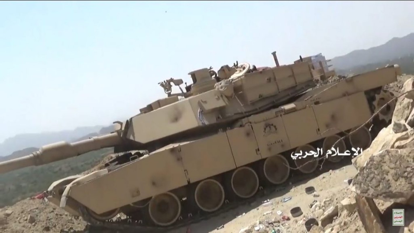 Phien quan Houthi tung don bi an, sieu tang M1A2S Abrams tan tanh-Hinh-4
