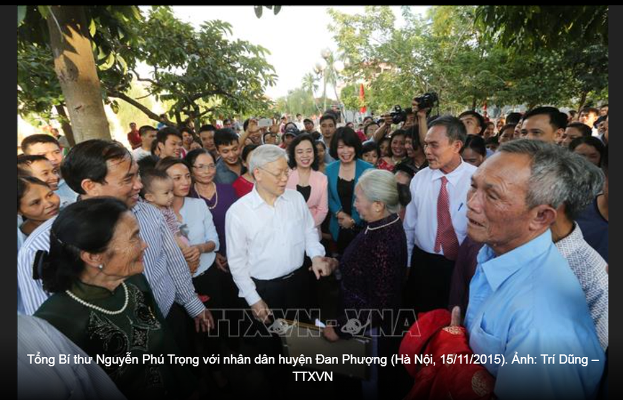 Tong Bi thu Nguyen Phu Trong luon danh su quan tam dac biet voi Thu do Ha Noi