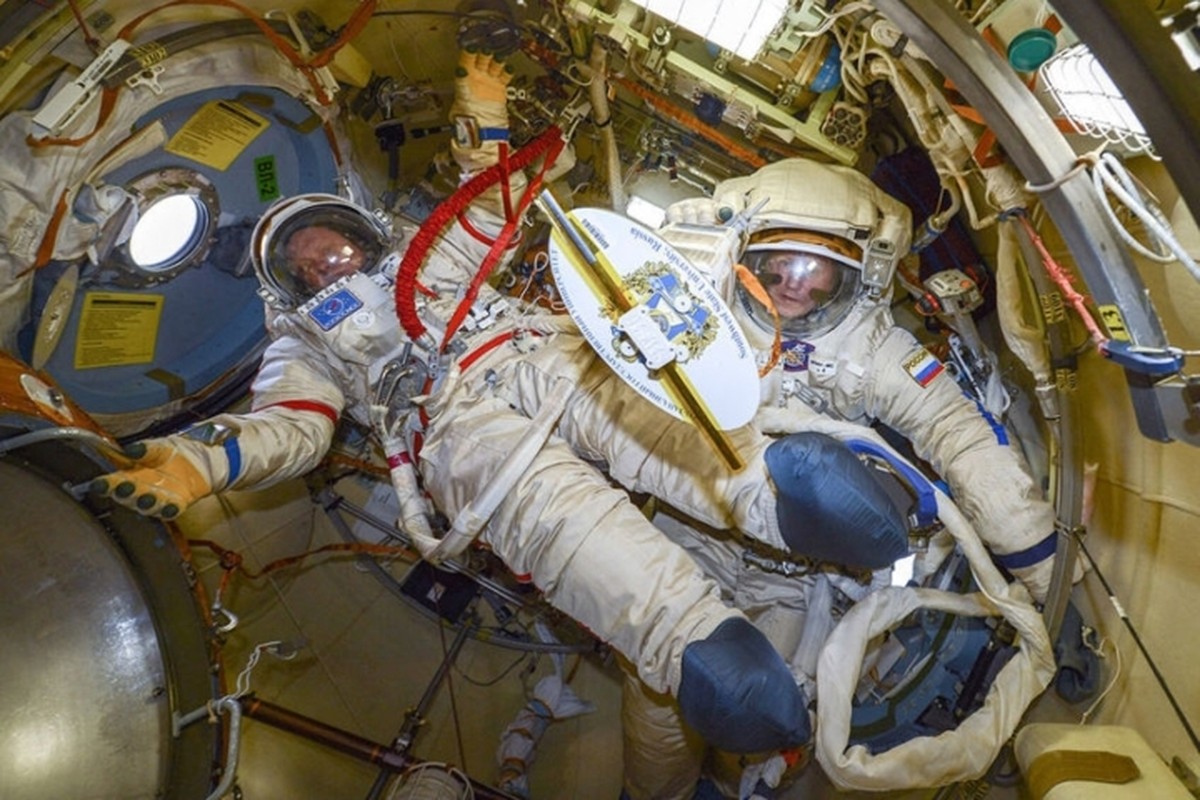 Anh: Cuoc song lo lung ben trong tram vu tru quoc te ISS-Hinh-14