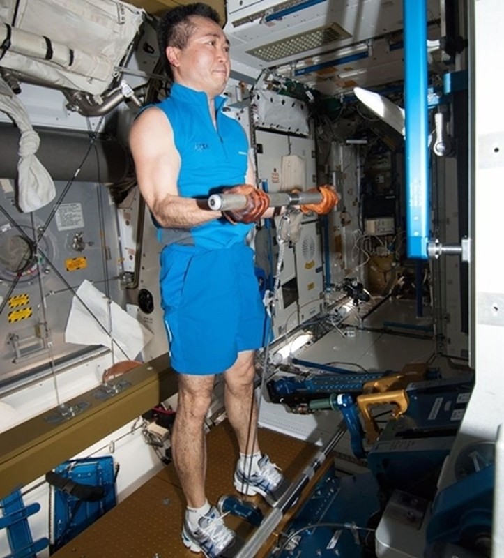Anh: Cuoc song lo lung ben trong tram vu tru quoc te ISS-Hinh-6