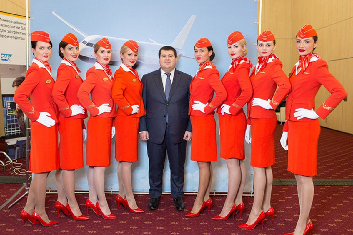 Anh: Cac nu tiep vien xinh dep Aeroflot-Hinh-4