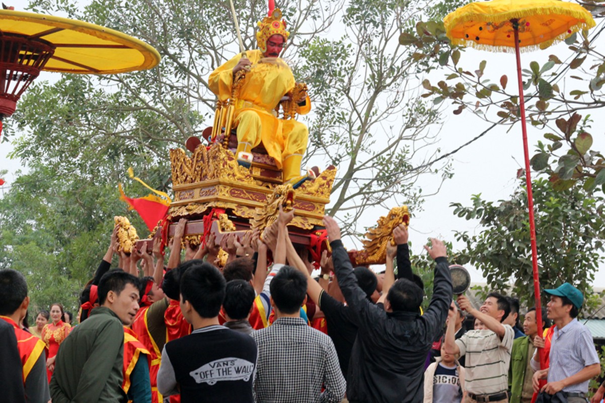 Anh: Nguoi dan Ha Noi hao hung ruoc kieu vua, chua song-Hinh-6