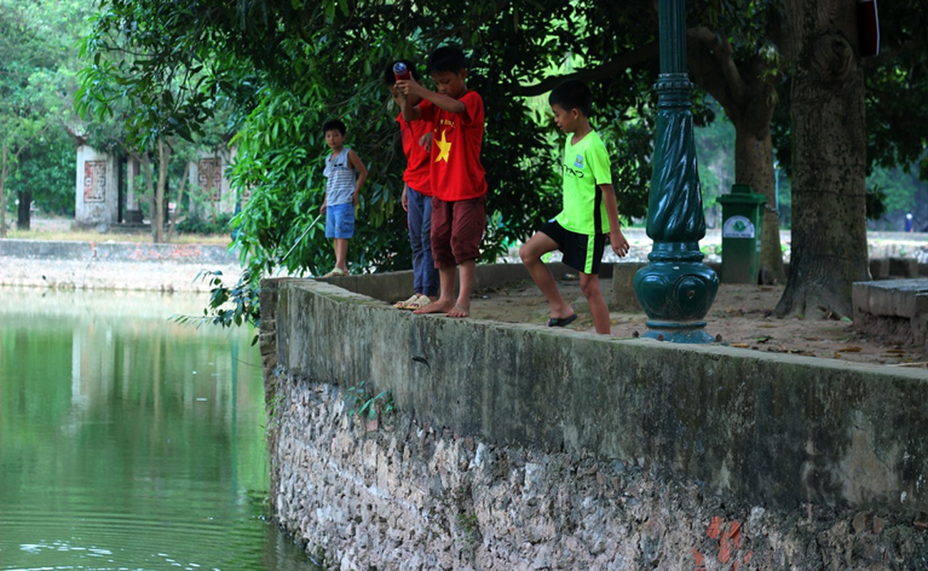 Tet thieu nhi cua nhung dua tre di gat lua cung bo me o Ha Noi-Hinh-7