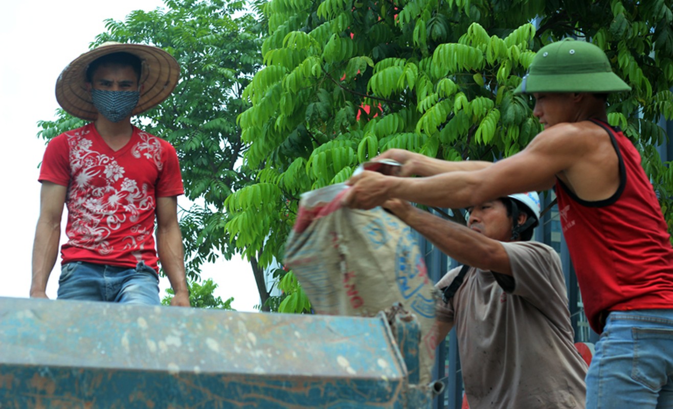 Anh: Nguoi Ha Noi vat va duoi nang nong 40 do muu sinh-Hinh-2