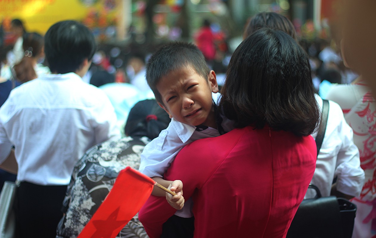 Nhung hinh anh xuc dong trong ngay khai giang o Ha Noi-Hinh-6