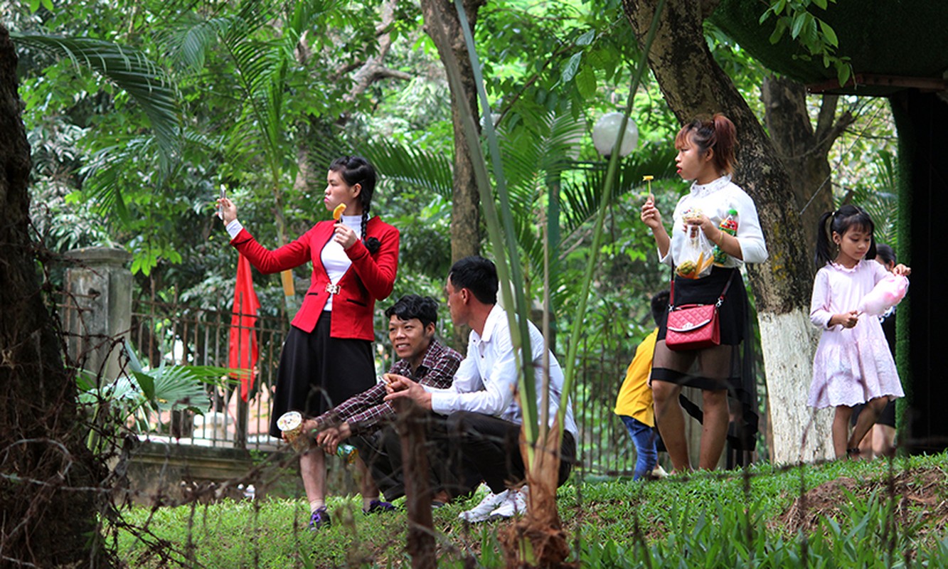 Nam thanh nu tu dap len co hoa, “tu suong” o Cong vien Thu Le-Hinh-6