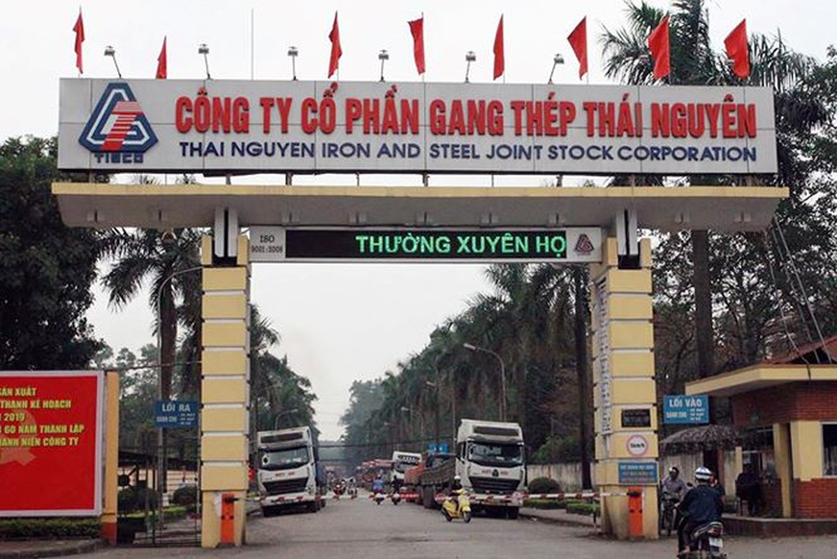 Ngan ngam canh 35.000 tan vat lieu Gang thep Thai Nguyen 
