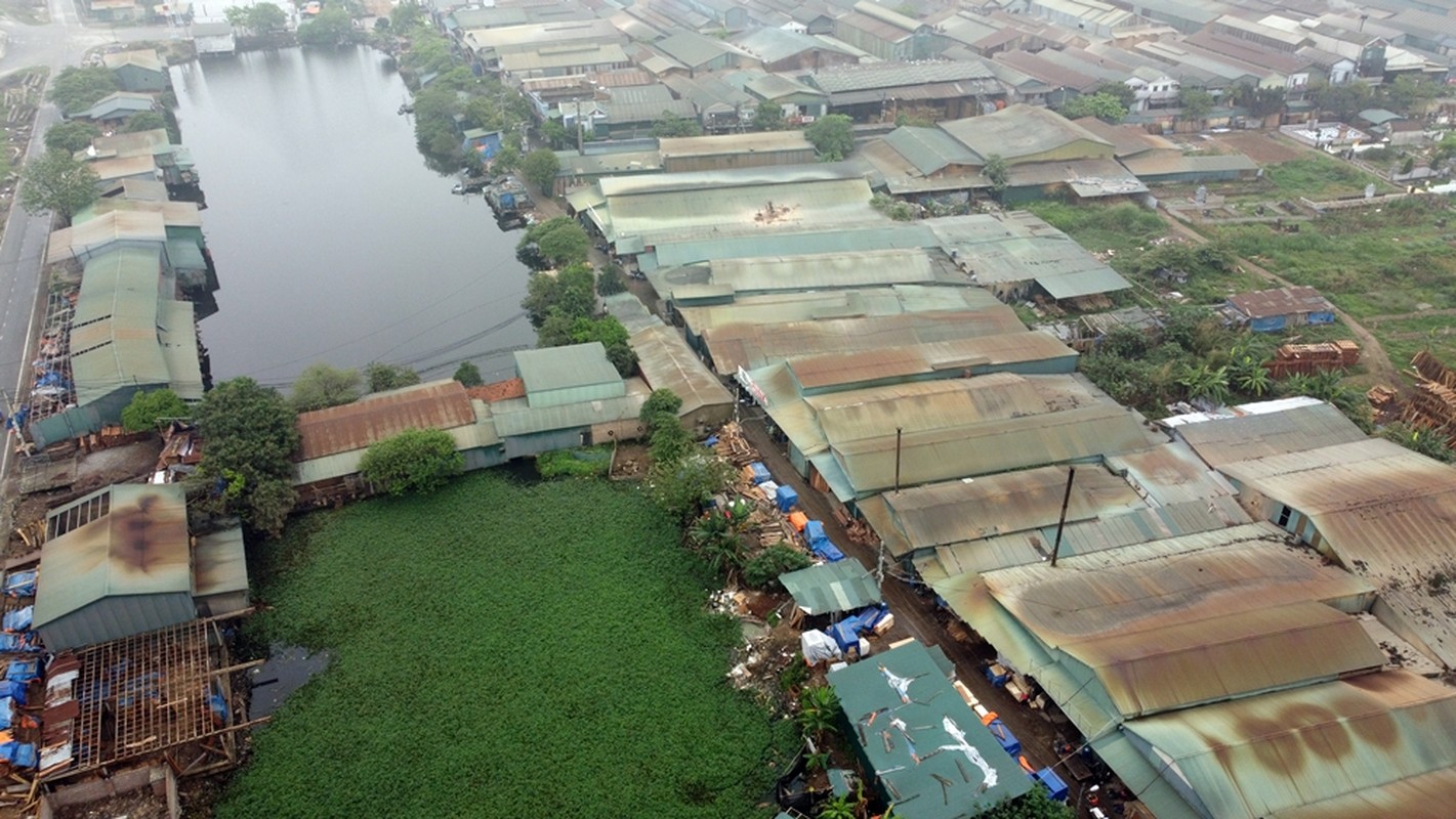 Ha Noi: Nhieu nha xuong “moc” trai phep tren dat nong nghiep o Dan Phuong-Hinh-3