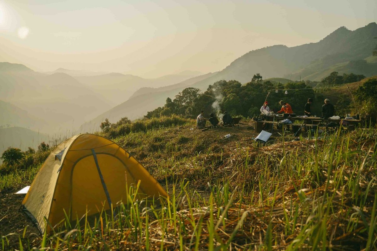 View - 	Trải nghiệm cắm trại trên đồi cỏ Phước Bình